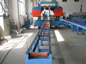 Système de transport pour machines à scier 