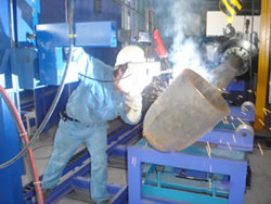 Machine de soudage automatique de tuyaux cantilever (FCAW/GMAW)